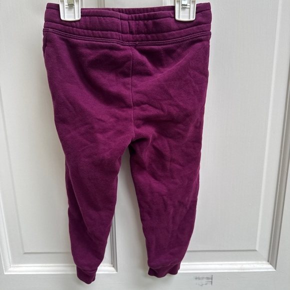 Jumping Beans 3T Girls Purple Comfortable Fleece Sweatpants with Pockets - Picture 3 of 4